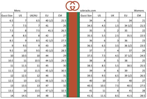 gucci womens sneaker size chart|gucci shoe size 38 to.